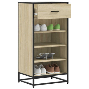 Schuhregal Sonoma Eiche 48x38x97,5 cm