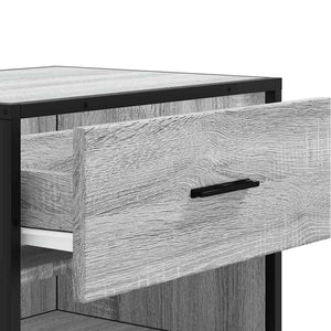 Schuhregal Grau Sonoma Holz