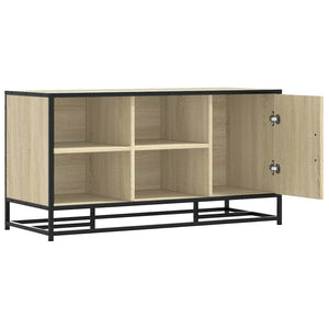 Schuhbank Sonoma Eiche 100 cm