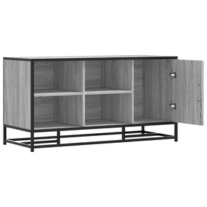 Schuhbank Grau Sonoma 100 cm mit Stauraum
