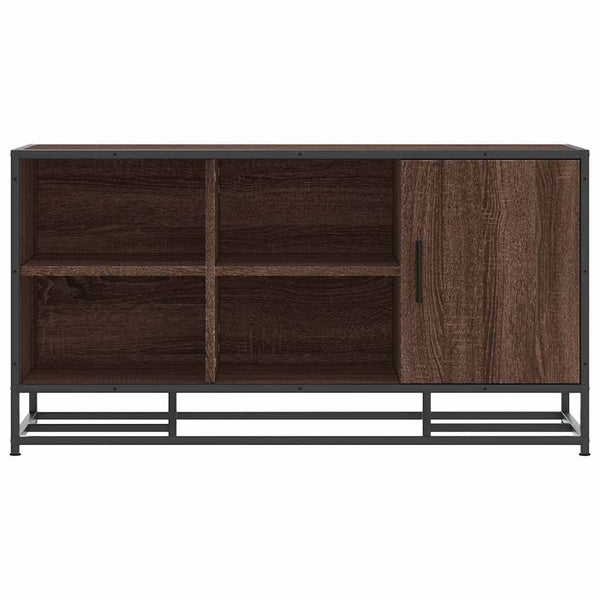 Schuhbank Braun Eichenoptik 100cm