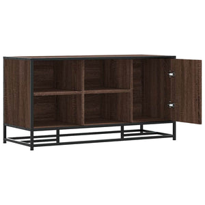 Schuhbank Braun Eichenoptik 100cm
