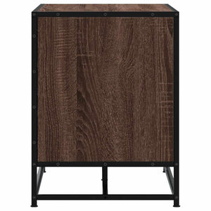 Schuhbank Braun Eichenoptik 100cm
