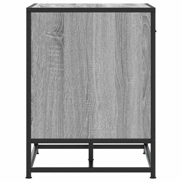 Schuhbank Grau Sonoma 60cm