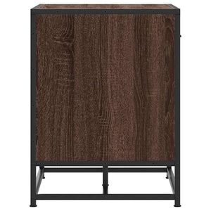 Schuhbank Braun Eichenoptik 60 cm