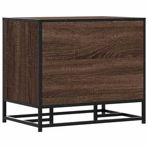 Schuhbank Braun Eichenoptik 60 cm