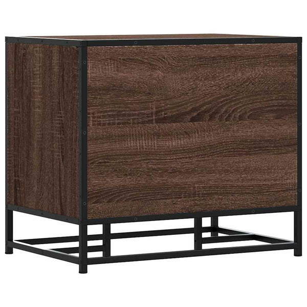 Schuhbank Braun Eichenoptik 60 cm