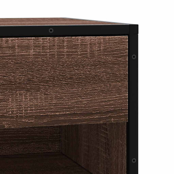 Schuhbank Braun Eichenoptik 60 cm