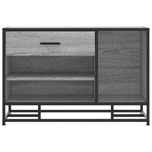 Schuhbank Grau Sonoma 80 cm
