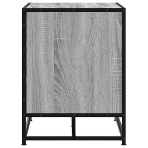 Schuhbank Grau Sonoma 80 cm