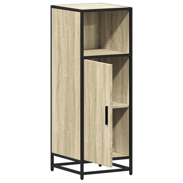 Badezimmerschrank Sonoma Eiche 35x37,5x100 cm