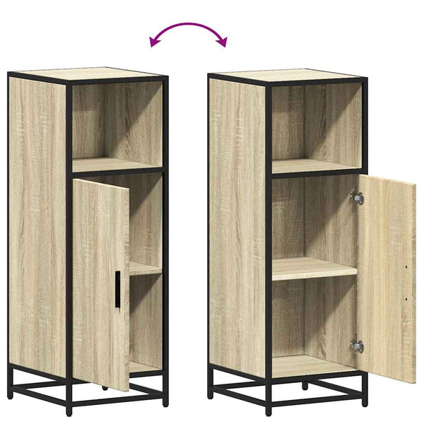 Badezimmerschrank Sonoma Eiche 35x37,5x100 cm