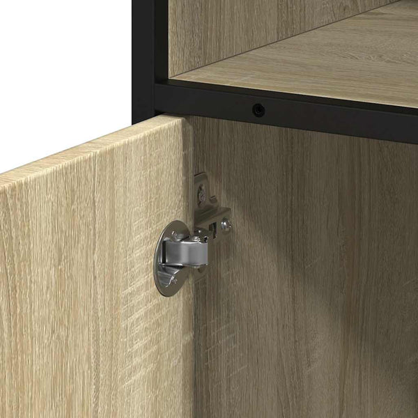 Badezimmerschrank Sonoma Eiche 35x37,5x100 cm
