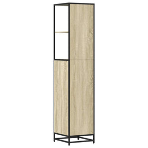 Badschrank Sonoma-Eiche 35x37,5x166 cm