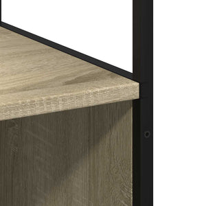 Badschrank Sonoma-Eiche 35x37,5x166 cm