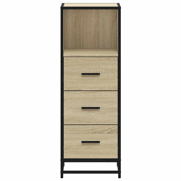 Badschrank Sonoma Eiche 35x37,5x100 cm