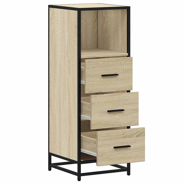 Badschrank Sonoma Eiche 35x37,5x100 cm