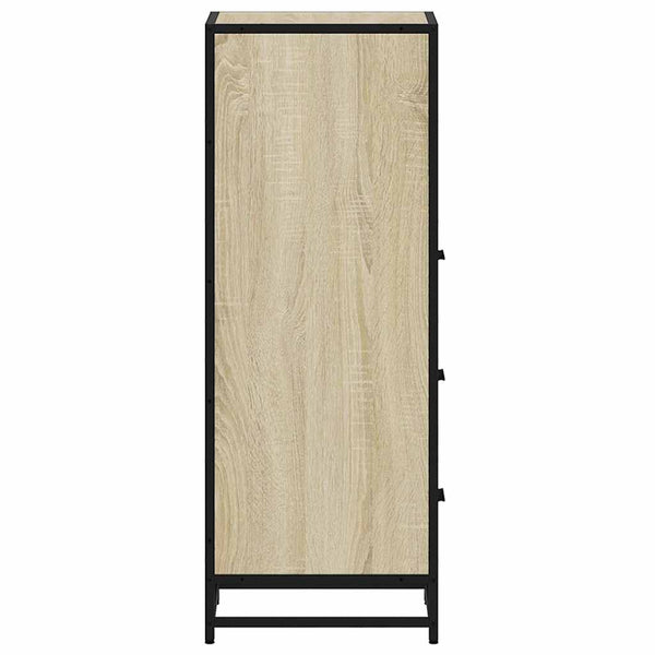 Badschrank Sonoma Eiche 35x37,5x100 cm