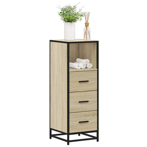 Badschrank Sonoma Eiche 35x37,5x100 cm