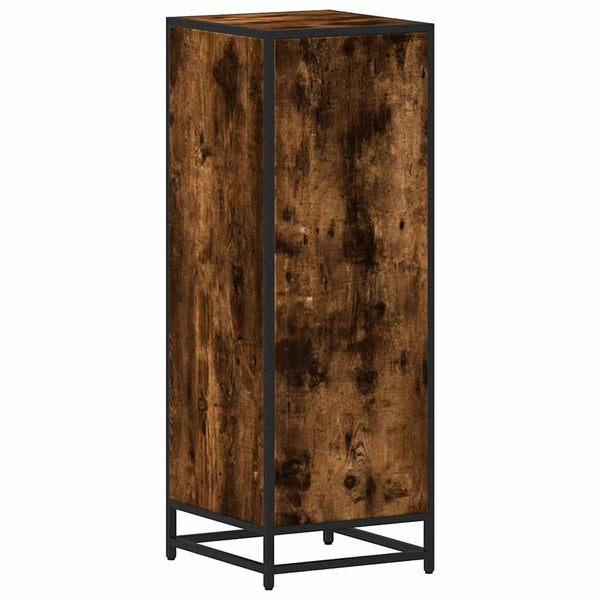 Badschrank Räuchereiche 35x37,5x100 cm