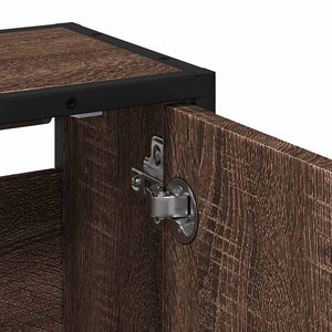 Bad Spiegelschrank Braun Eiche 65x60 cm