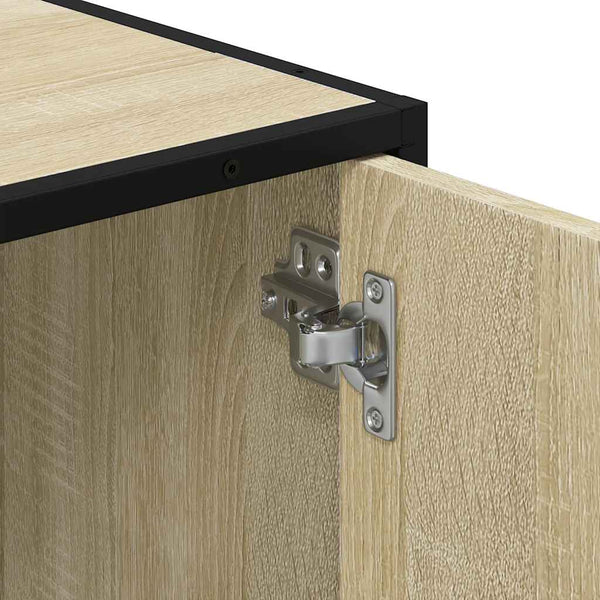 Waschbeckenunterschrank Sonoma-Eiche 90cm