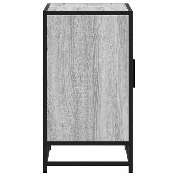 Waschbeckenunterschrank Grau Sonoma 90 cm