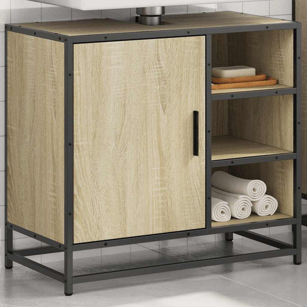 Sonoma Eiche Waschbeckenschrank 65 cm