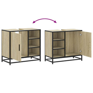 Sonoma Eiche Waschbeckenschrank 65 cm