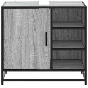 Waschbeckenunterschrank Grau Sonoma 65 cm