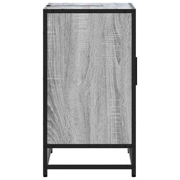 Waschbeckenunterschrank Grau Sonoma 65 cm