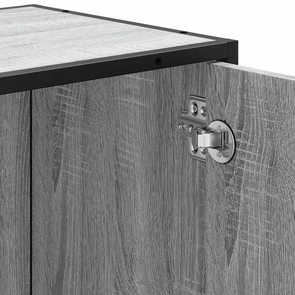 Waschbeckenunterschrank Grau Sonoma 65 cm