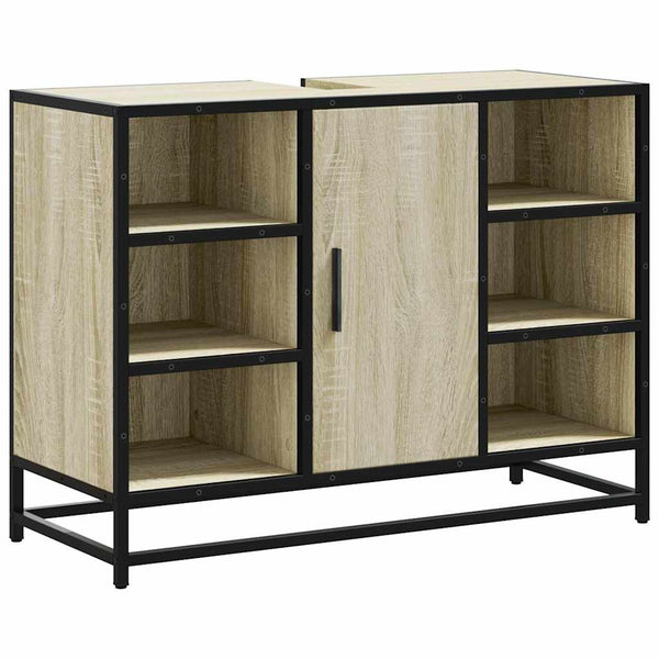 Waschbeckenunterschrank Sonoma-Eiche 80cm