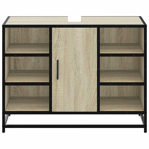 Waschbeckenunterschrank Sonoma-Eiche 80cm