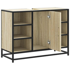 Waschbeckenunterschrank Sonoma-Eiche 80cm