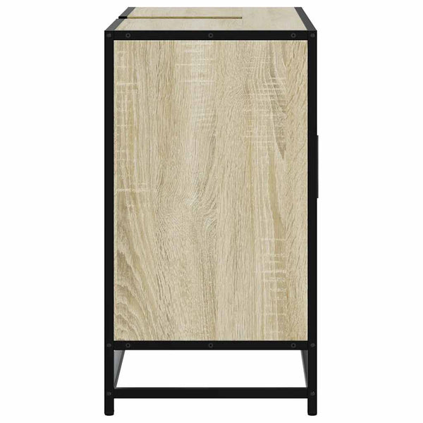 Waschbeckenunterschrank Sonoma-Eiche 80cm