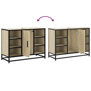 Waschbeckenunterschrank Sonoma-Eiche 80cm
