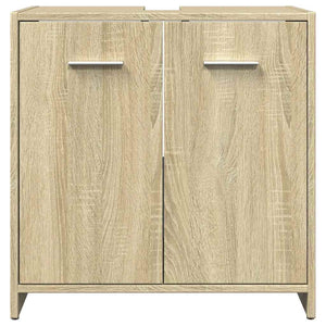 Waschbeckenunterschrank Sonoma-Eiche 60 cm