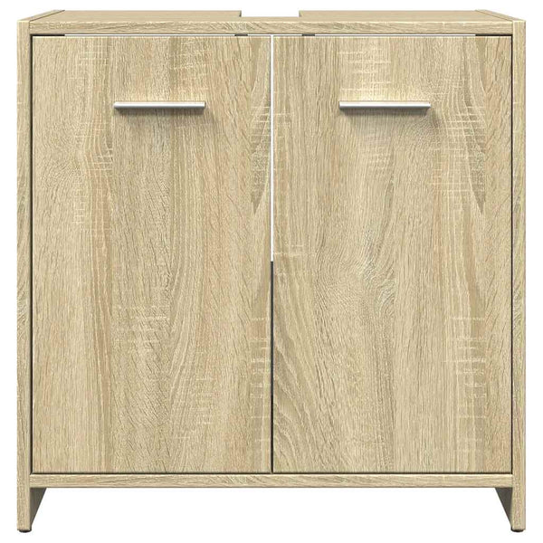Waschbeckenunterschrank Sonoma-Eiche 60 cm