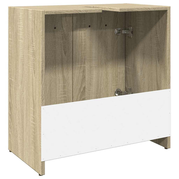 Waschbeckenunterschrank Sonoma-Eiche 60 cm