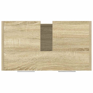 Waschbeckenunterschrank Sonoma-Eiche 60 cm