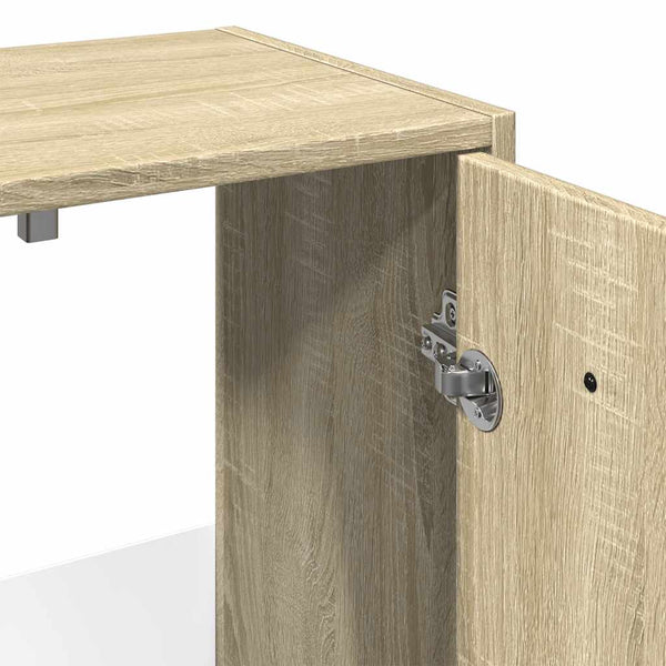 Waschbeckenunterschrank Sonoma-Eiche 60 cm