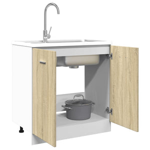 Unterschrank Lyon Sonoma-Eiche 80 cm