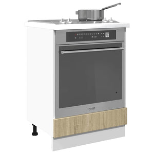 Sonoma Eiche Ofenschrank 60 cm