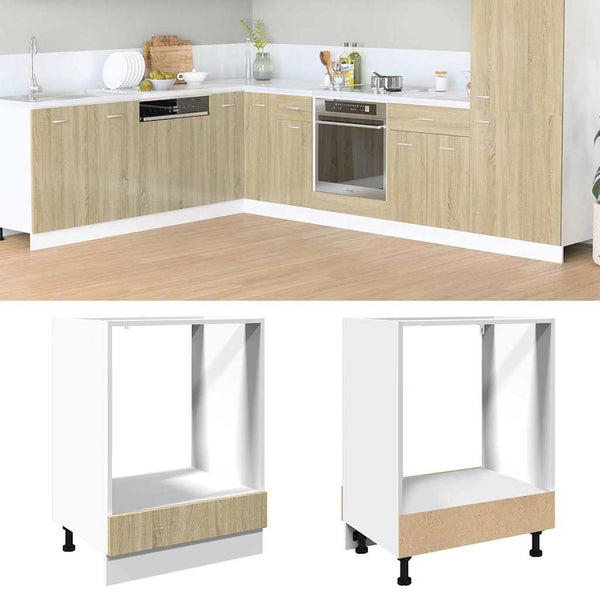 Sonoma Eiche Ofenschrank 60 cm