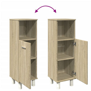 Badschrank Sonoma Eiche 30,5x30x95 cm