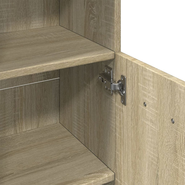 Badschrank Sonoma Eiche 30,5x30x95 cm