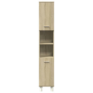 Badschrank Sonoma Eiche 30,5x30x179 cm