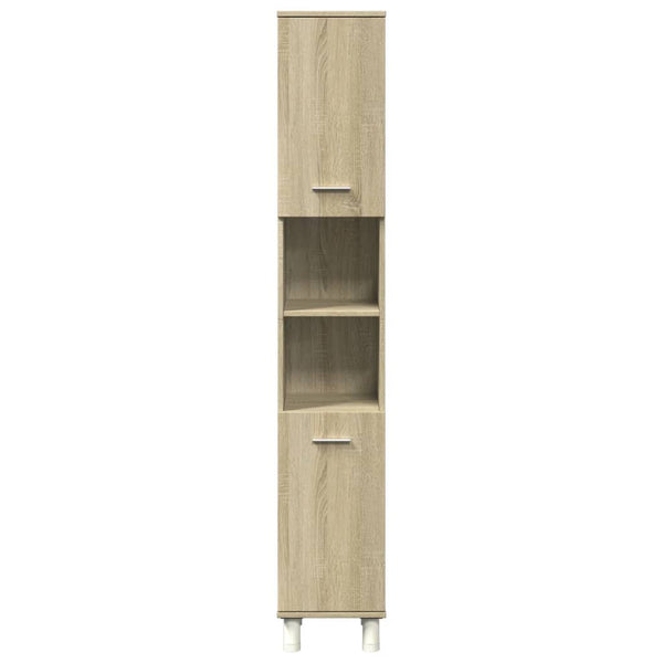 Badschrank Sonoma Eiche 30,5x30x179 cm