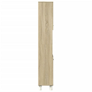 Badschrank Sonoma Eiche 30,5x30x179 cm
